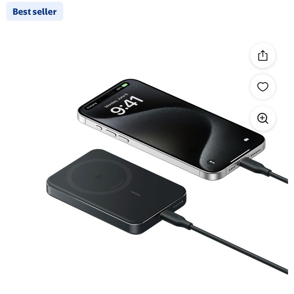 Anker MagGo Power Bank, Ultra-Slim
ALREADY REDUCED BY $30, PRICE IS FIRM. - Picture 3 of 5